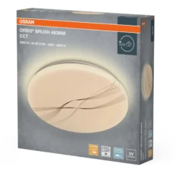 Osram Orbis Brush plafond, Ø49 cm