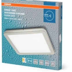 Osram Orbis Disc loftlampe, 3000-4000K, 22W, krom