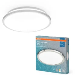 Osram Orbis Disc plafond, 3000-4000K, 18W, krom