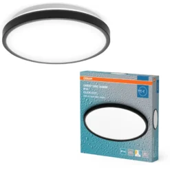 Osram Orbis Disc plafond, 3000-4000K, 18W, sort