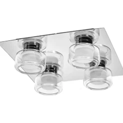 Osram Orbis Flame loftlampe, 3000-4000K, krom