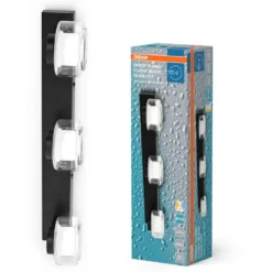 Osram Orbis Flame spejllampe, 3000-4000K, sort, 50 cm