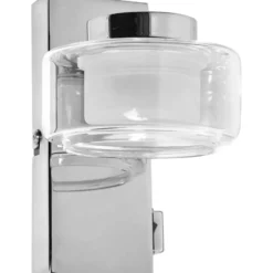 Osram Orbis Flame væglampe, 3000-4000K, krom