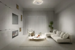 Osram Orbis Waves loftlampe, 48 x 48 cm