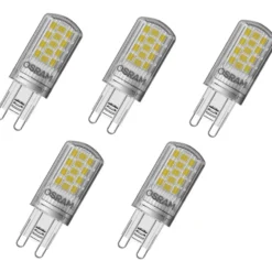 Osram Parathom G9 stiftpære, 2700K, 4,2W, 5-pak