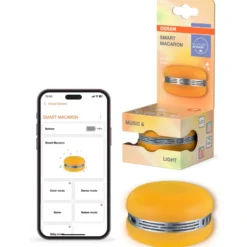 Osram Smart+ Macaron højttaler med lys, orange