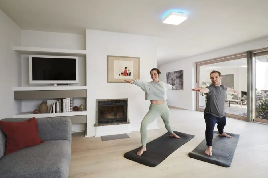 Osram Smart+ Wifi Backlight plafond, farveskift + hvid, 35x35 cm, hvid
