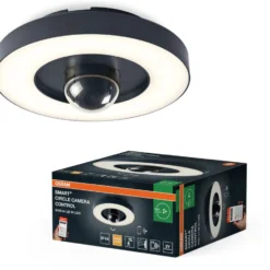 Osram Smart+ Wifi Circle udendørs væglampe med kamera