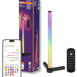 Osram Smart+ Wifi Corner bordlampe, farveskift, sort