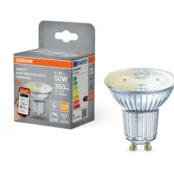 Osram Smart+ Wifi GU10 spotpære, 2700K, 4,7W