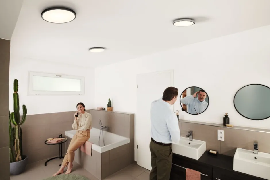 Osram Smart+ Wifi Orbis Disc plafond, justerbar hvid, Ø30 cm