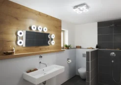 Osram Smart+ Wifi Orbis Wave spotlampe, justerbar hvid, krom