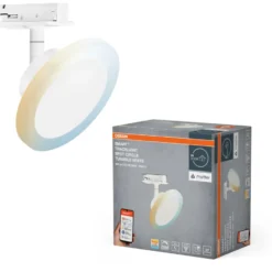 Osram Smart+ Wifi Tracklight Circle skinnespot, justerbar hvid, hvid