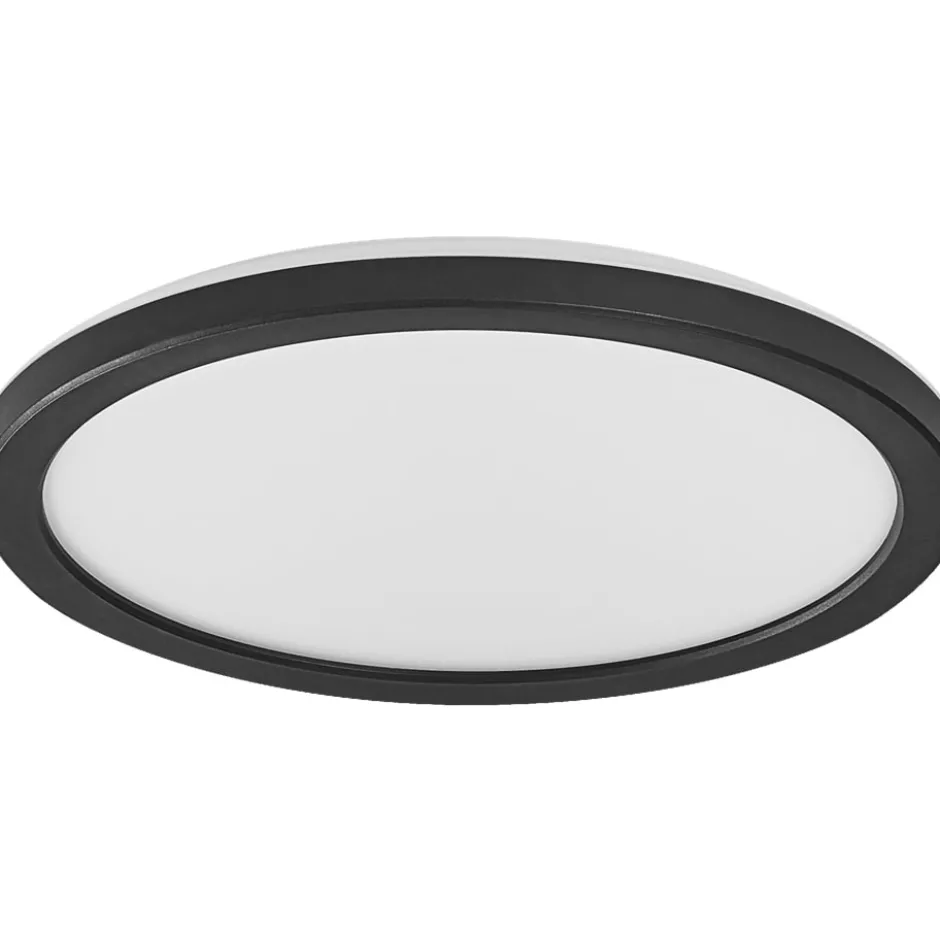 Osram Smart+ Wifi Ultra Slim Backlight plafond, farveskift + hvid, sort, Ø23,5 cm