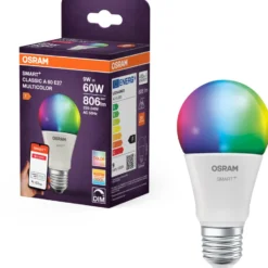 Osram Smart+ Zigbee E27 standardpære, farveskift, 9W