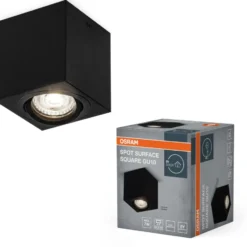 Osram Spot Surface påbygningsspot, sort