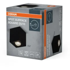 Osram Spot Surface påbygningsspot, sort