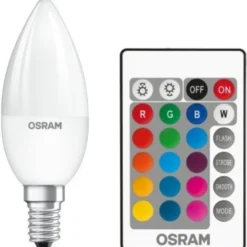 Osram Star+ E14 kertepære med fjernbetjening, 2700K, 4,5W