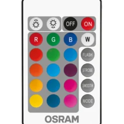 Osram Star+ E27 standardpære med fjernbetjening, 2700K, 9,7W