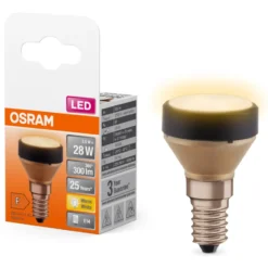Osram Star Flat E14 pære, 3,5W, 2700K