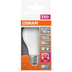 Osram Superstar Active & Relax E27 standardpære, 2700-4000K, 4,9W
