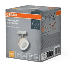 Osram Tracklight 1F Beam skinnespot, hvid