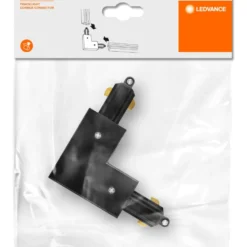 Osram Tracklight 1F vinkelstykke, sort