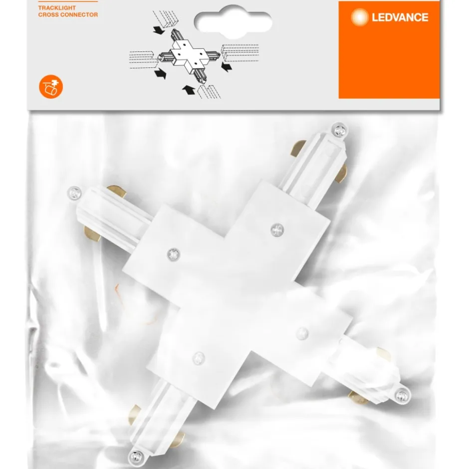 Osram Tracklight 1F X-stykke, hvid