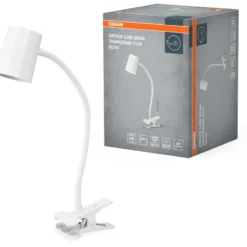 Osram Trapezium klemmelampe, hvid