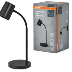 Osram Trapezium skrivebordslampe, sort