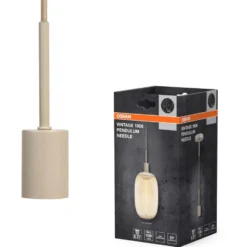 Osram Vintage 1906 Needle fatningssæt, beige