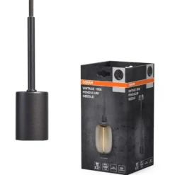 Osram Vintage 1906 Needle fatningssæt, grå
