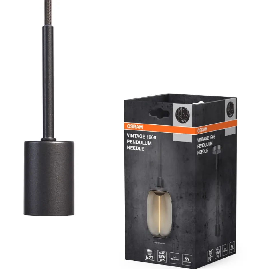 Osram Vintage 1906 Needle fatningssæt, grå