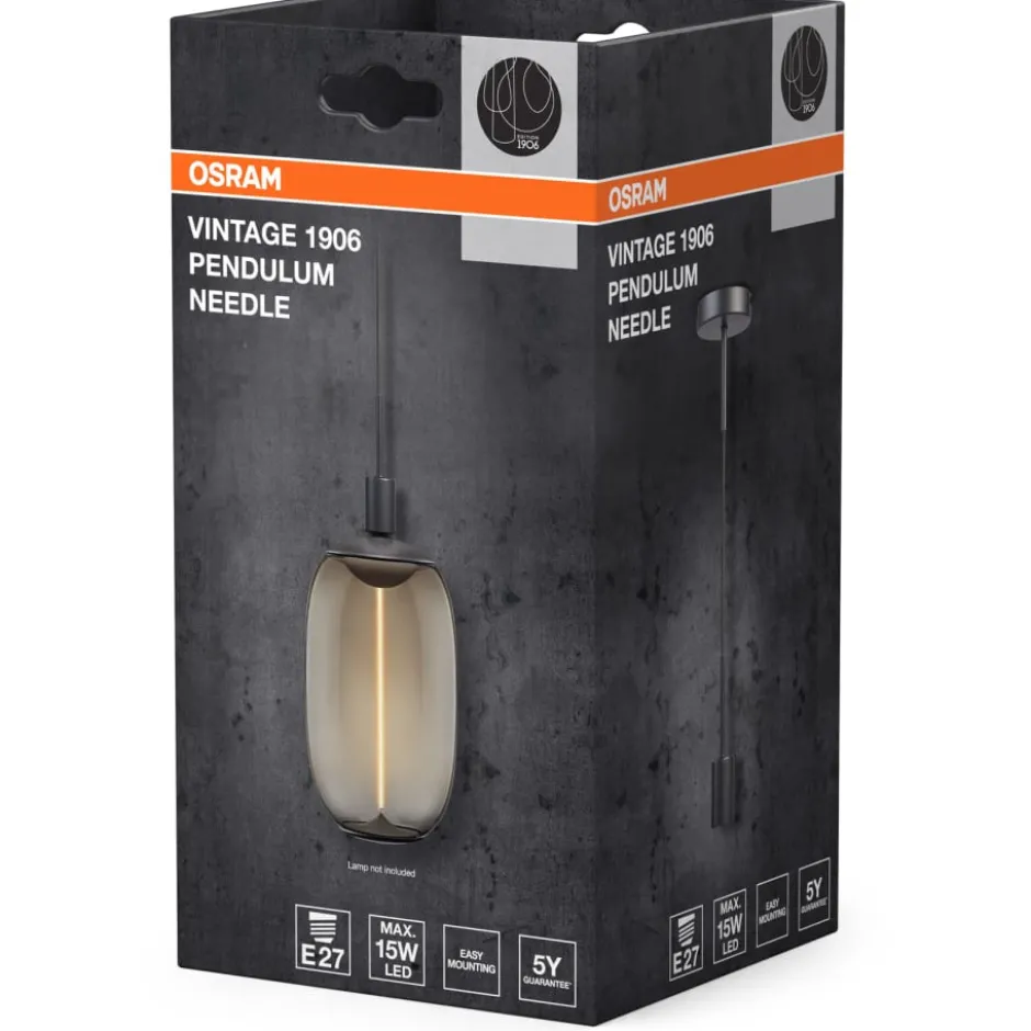 Osram Vintage 1906 Needle fatningssæt, grå