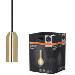 Osram Vintage 1906 Round fatningssæt, guld