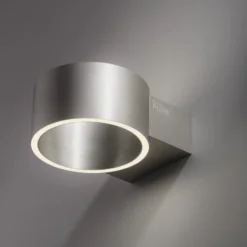Paul Neuhaus Pure Clips væglampe, aluminium
