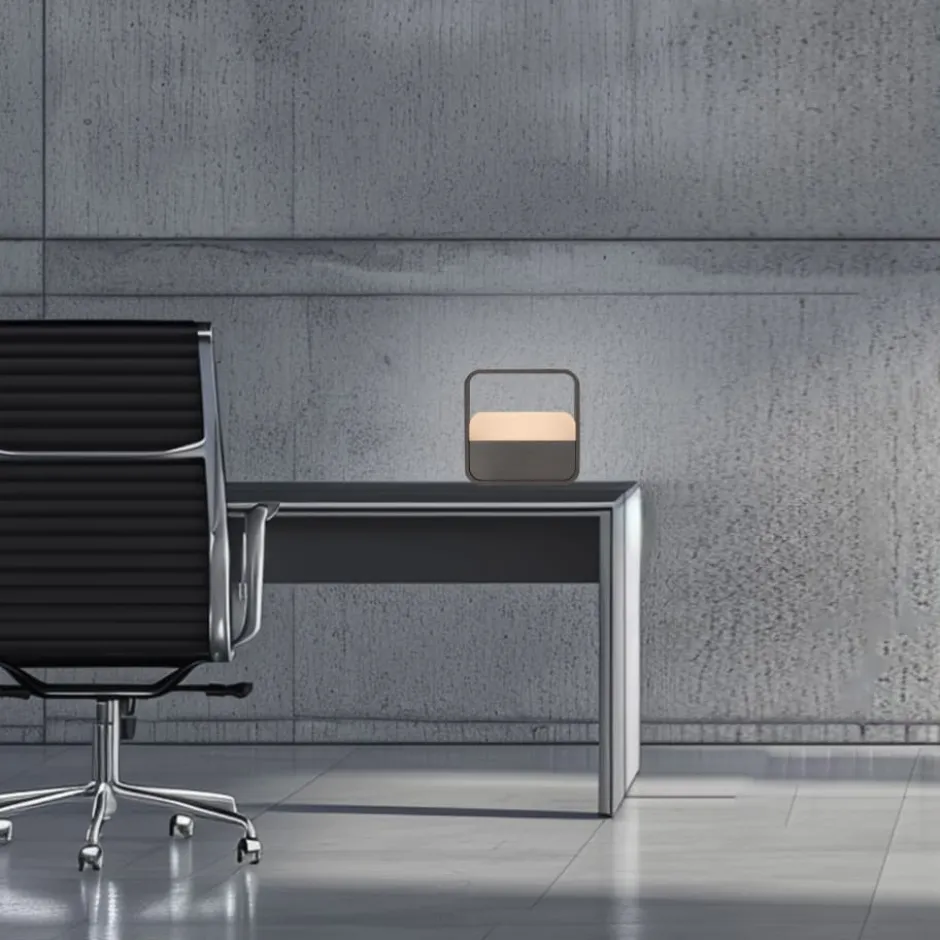 Paul Neuhaus Pure Go Akku genopladelig bordlampe, mørkebrun