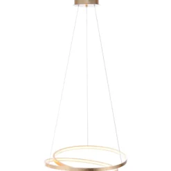 Paul Neuhaus Roman lysekrone, guld, Ø72 cm