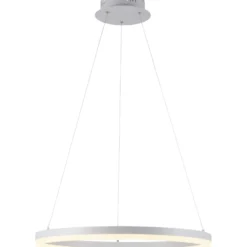 Paul Neuhaus Titus lysekrone, hvid, Ø60 cm