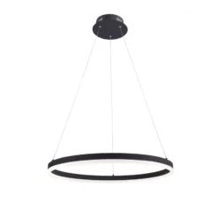 Paul Neuhaus Titus lysekrone, sort, Ø60 cm