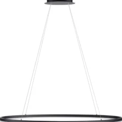 Paul Neuhaus Titus Oval lysekrone, Ø118x56 cm