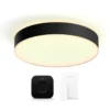 Philips Hue Enrave plafond, sort, Ø42 cm, startsæt