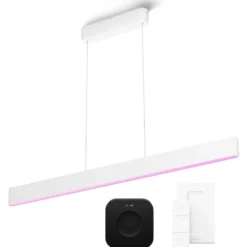 Philips Hue Ensis langbordspendel, hvid, startsæt