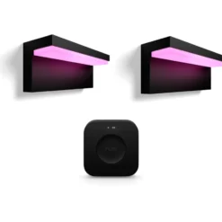 Philips Hue Nyro udendørs væglamper med Bridge Pro, 2-pak