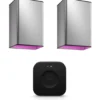 Philips Hue Resonate udendørs væglamper med Bridge Pro, aluminium, 2-pak