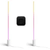 Philips Hue Signe Gradient gulvlamper med Bridge Pro, hvid, 2-pak