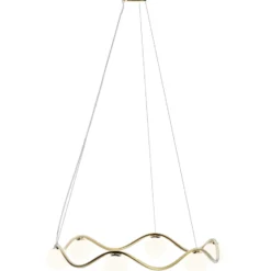 Rebello Decor Circle of Life lysekrone, Ø91 cm