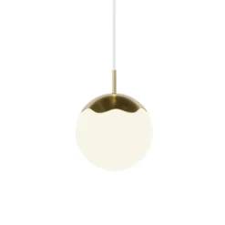Rebello Decor Circle of life pendel, hvid ledning, Ø20 cm