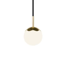 Rebello Decor Circle of life pendel, sort ledning, Ø11 cm