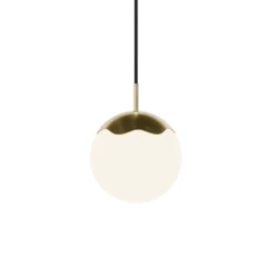 Rebello Decor Circle of life pendel, sort ledning, Ø20 cm